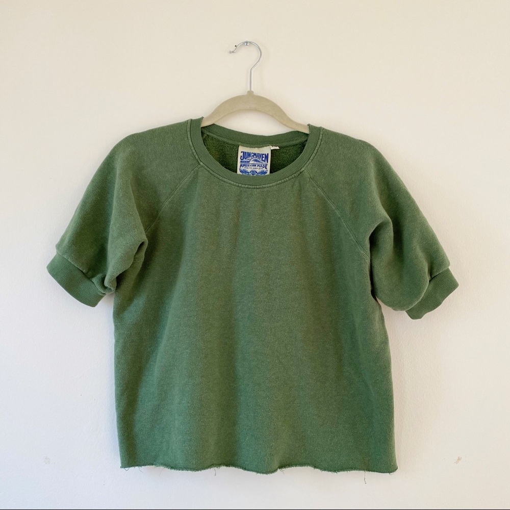 Jungmaven short sleeve sweatshirt